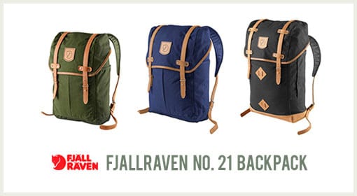 Fjallraven No.21 Backpack Range