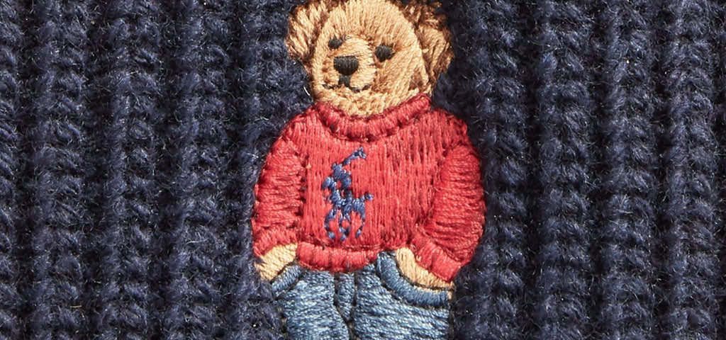 Ralph Lauren Polo Bear Embroidered Logo