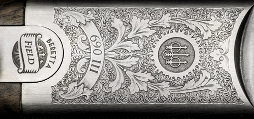 Bereta Detailed Gun Engraving