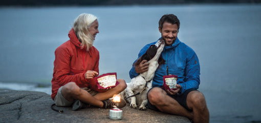 Couple wearing Fjallraven High Coast Clothing