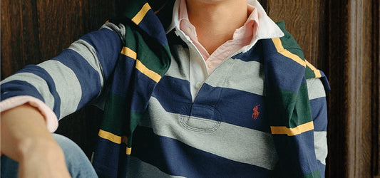 Wearing Ralph Lauren Polo Shirt