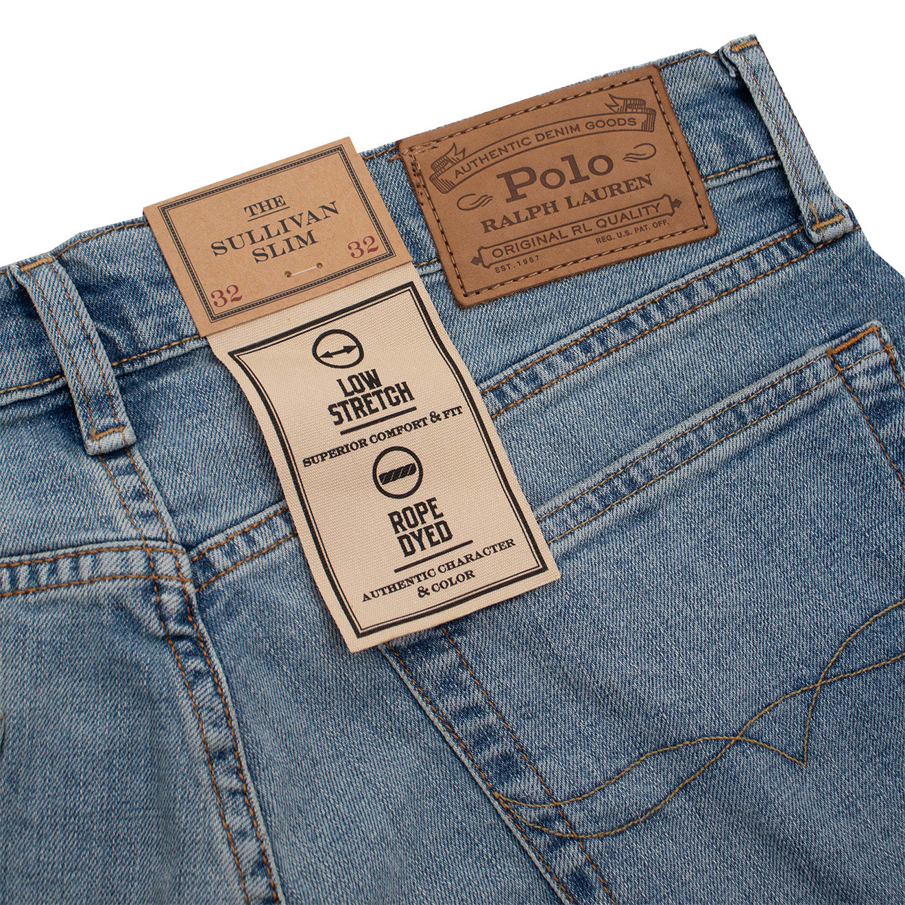 Polo Ralph Lauren Sullivan Slim Fit Jeans Callwood - The Sporting Lodge