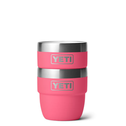 YETI Rambler 4oz Stackable Cups Tropical Pink - The Sporting Lodge