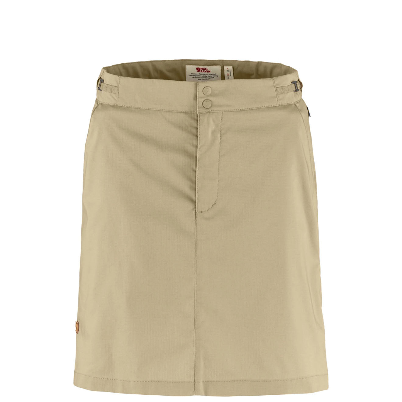 Fjallraven Womens Abisko Hike Skort Fossil - The Sporting Lodge