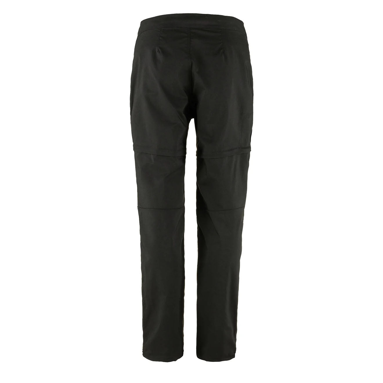 Fjallraven Womens Abisko Hike Zip-Off Trousers Reg Leg Black - The Sporting Lodge