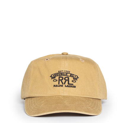 RRL by Ralph Lauren RRL Ranch Logo Twill Ball Cap Khaki