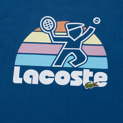 Lacoste Retro Tennis T-Shirt Globe - The Sporting Lodge