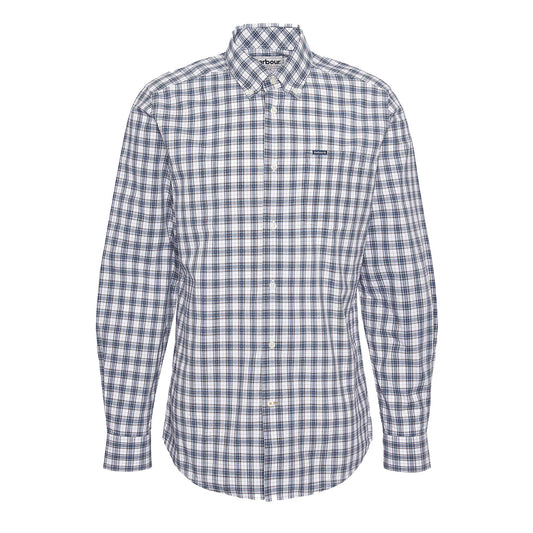 Barbour Towerhill Tailored Fit Shirt Navy - The Sporting Lodge