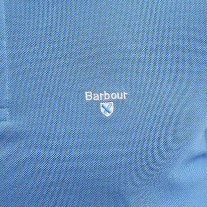 Barbour Sports Polo Shirt Federal Blue - The Sporting Lodge