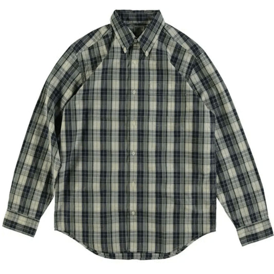 Filson Sutter Sport Shirt Off White/Blue/Green - The Sporting Lodge