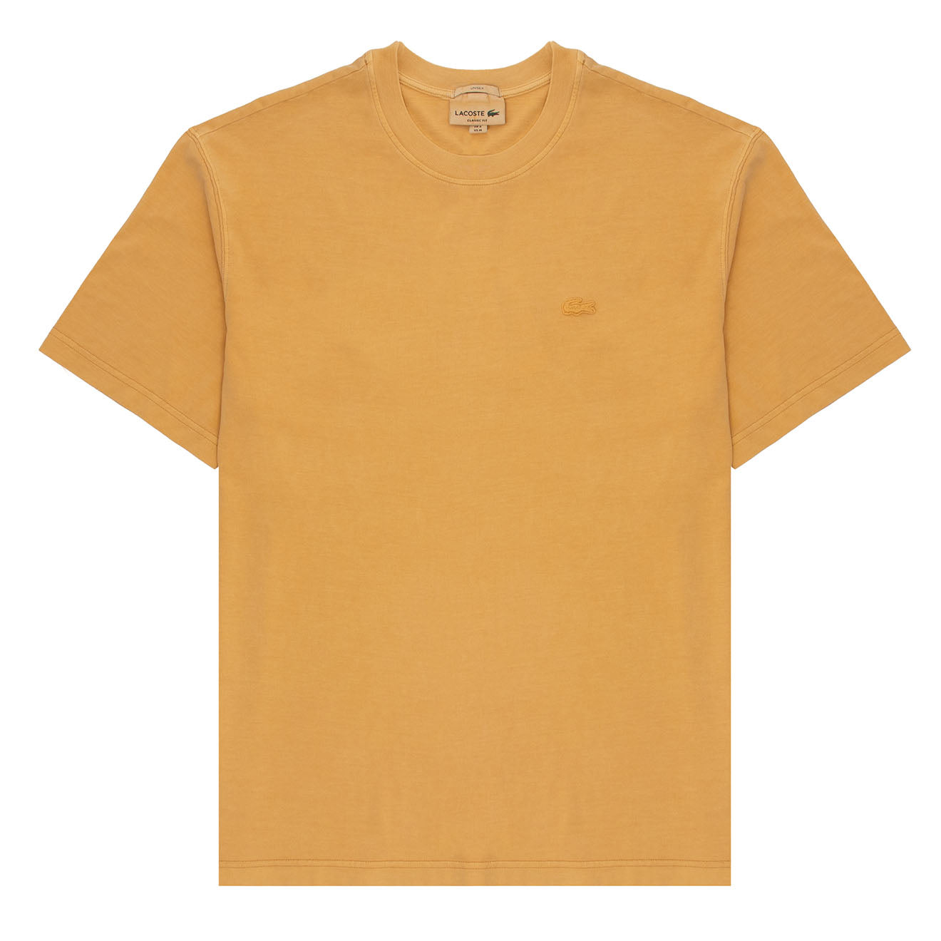 Lacoste Eco Dye T-Shirt Golden Haze - The Sporting Lodge