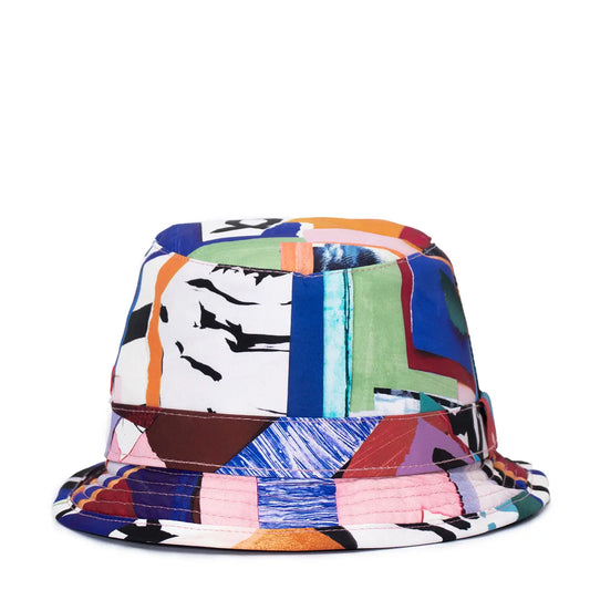 Paul Smith Bucket Hat Collage Alpine Multi-Coloured