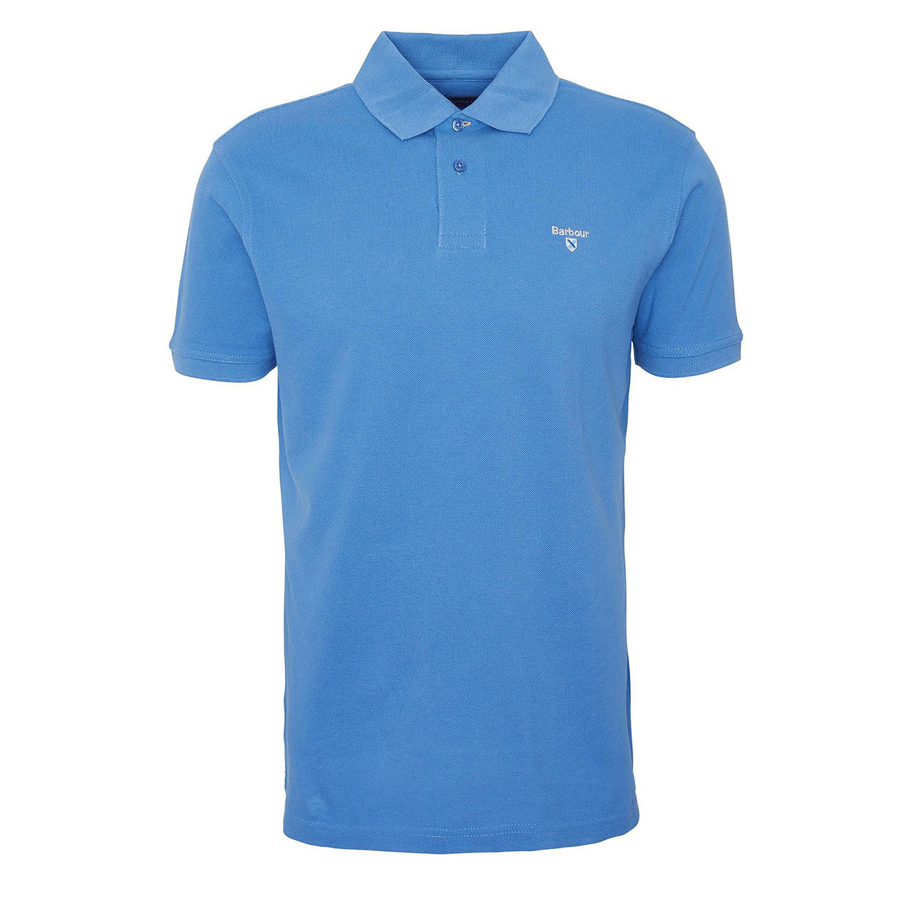 Barbour Sports Polo Shirt Federal Blue - The Sporting Lodge