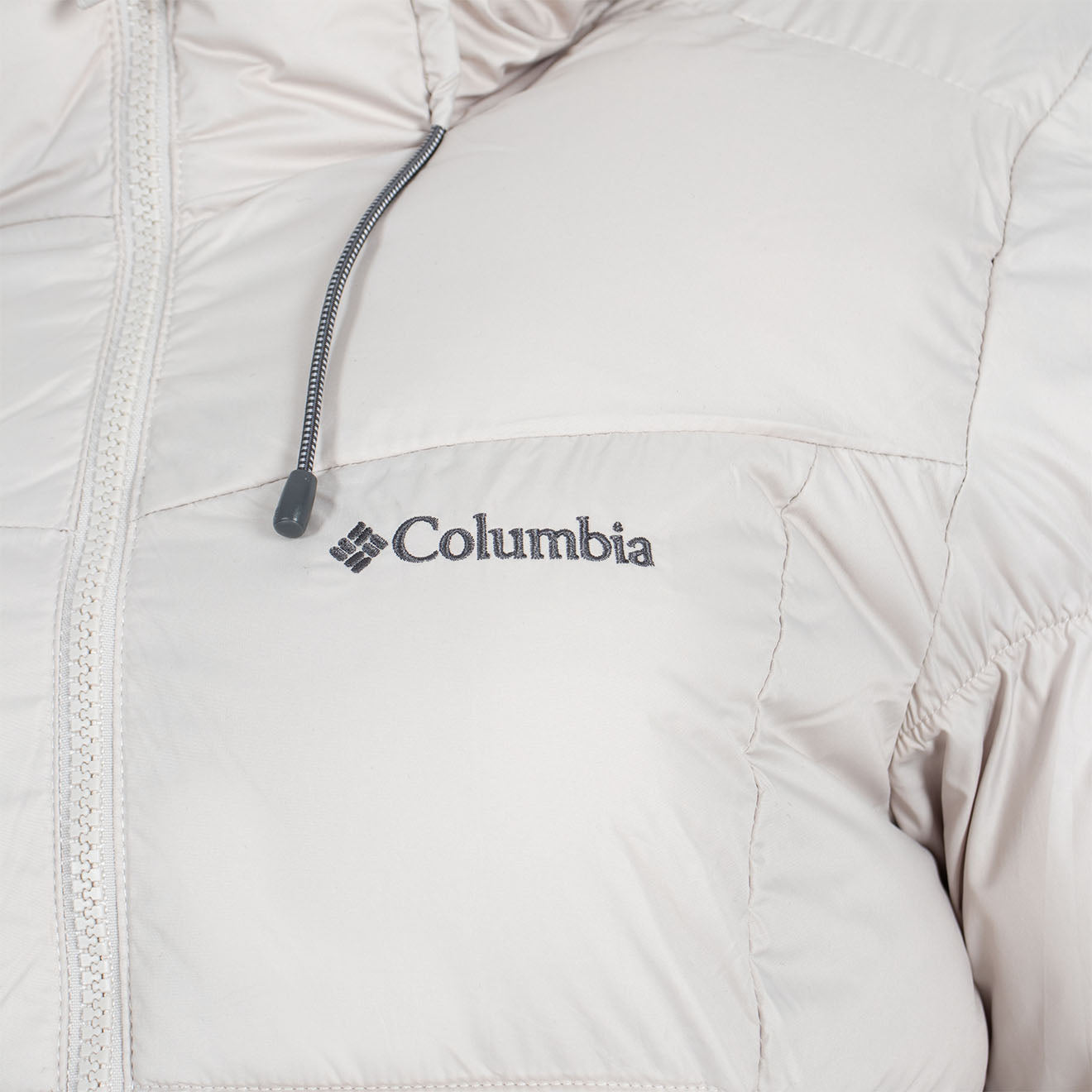 Columbia Pike Lake II Insulated Hooded Puffer Jacket Dark Stone - The Sporting Lodge