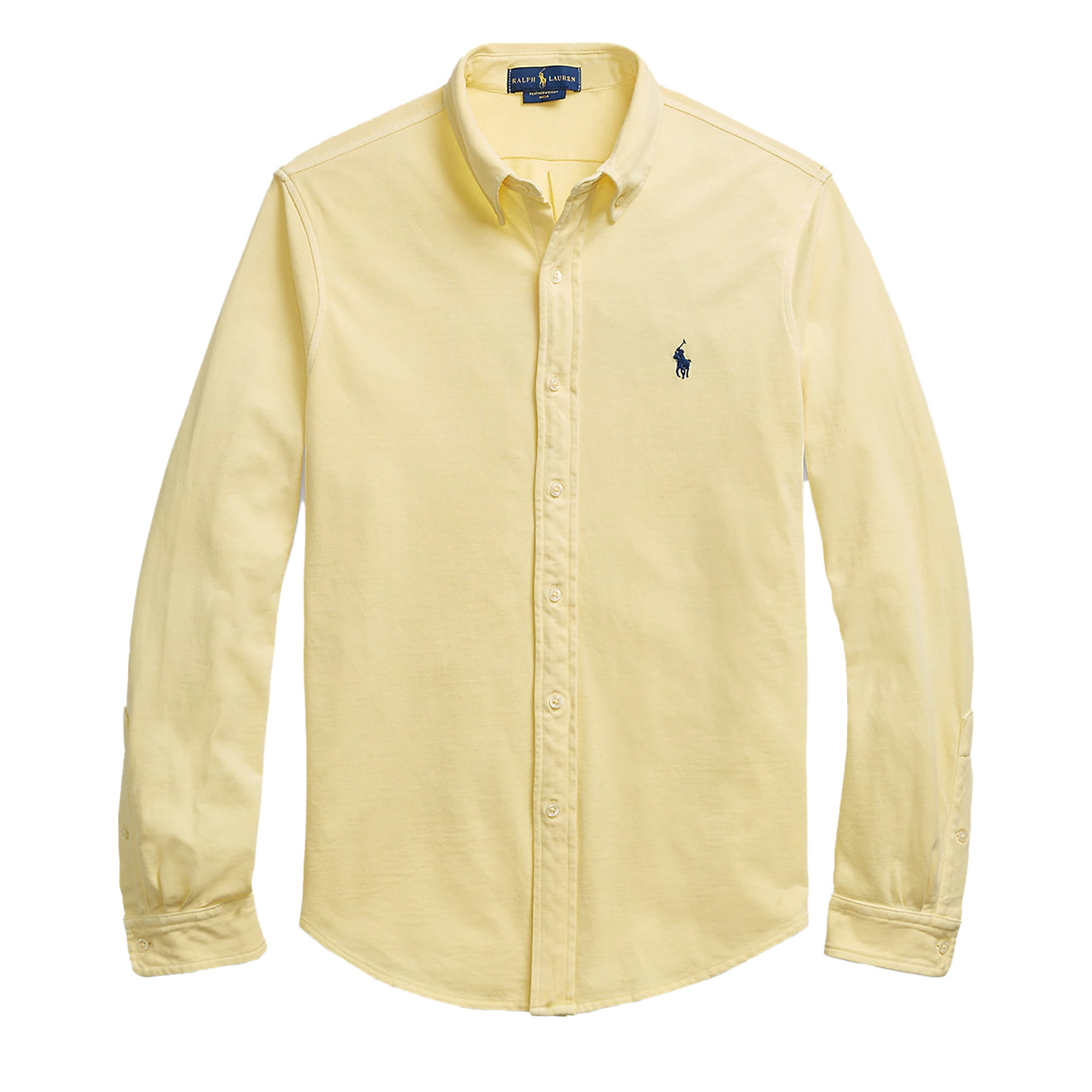 Polo Ralph Lauren Slim Fit Twill Shirt Bristol Yellow - The Sporting Lodge