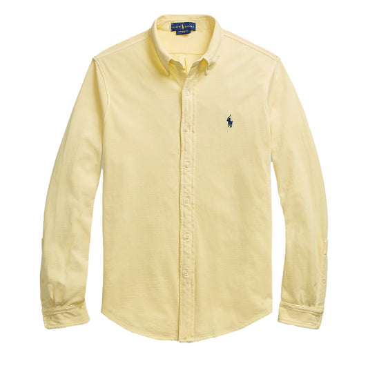 Polo Ralph Lauren Slim Fit Twill Shirt Bristol Yellow - The Sporting Lodge