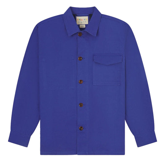 USKEES 3003 Buttoned Workshirt Ultra Blue - The Sporting Lodge