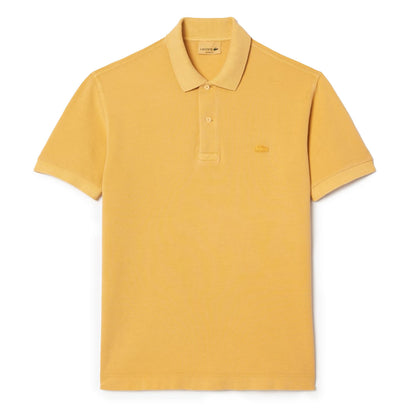 Lacoste Classic Fit Cotton Piqué Polo Shirt Eco Golden Haze - The Sporting Lodge