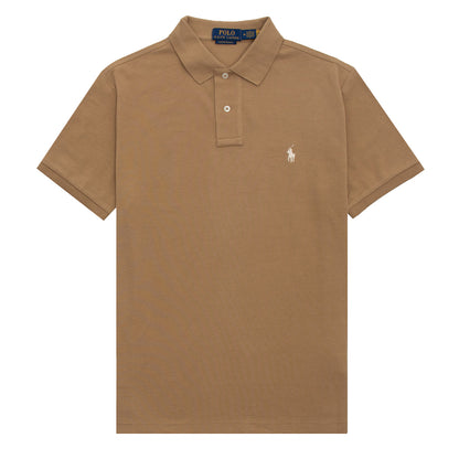 Polo Ralph Lauren Classic S/S Polo Cafe Tan - The Sporting Lodge