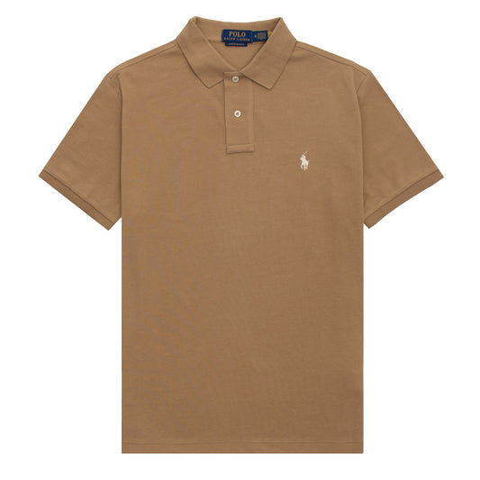 Polo Ralph Lauren Classic S/S Polo Cafe Tan - The Sporting Lodge