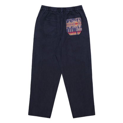 Pendleton Utility Patchwork Pants Navy - The Sporting Lodge