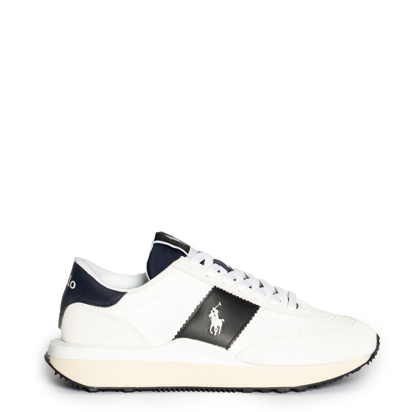 Polo Ralph Lauren Train 89 Sneakers White Multi - The Sporting Lodge