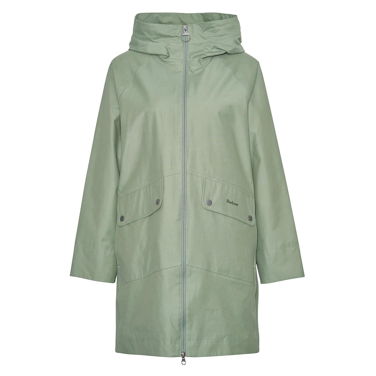 Barbour Womens Heron Waterproof Jacket Bayleaf - The Sporting Lodge