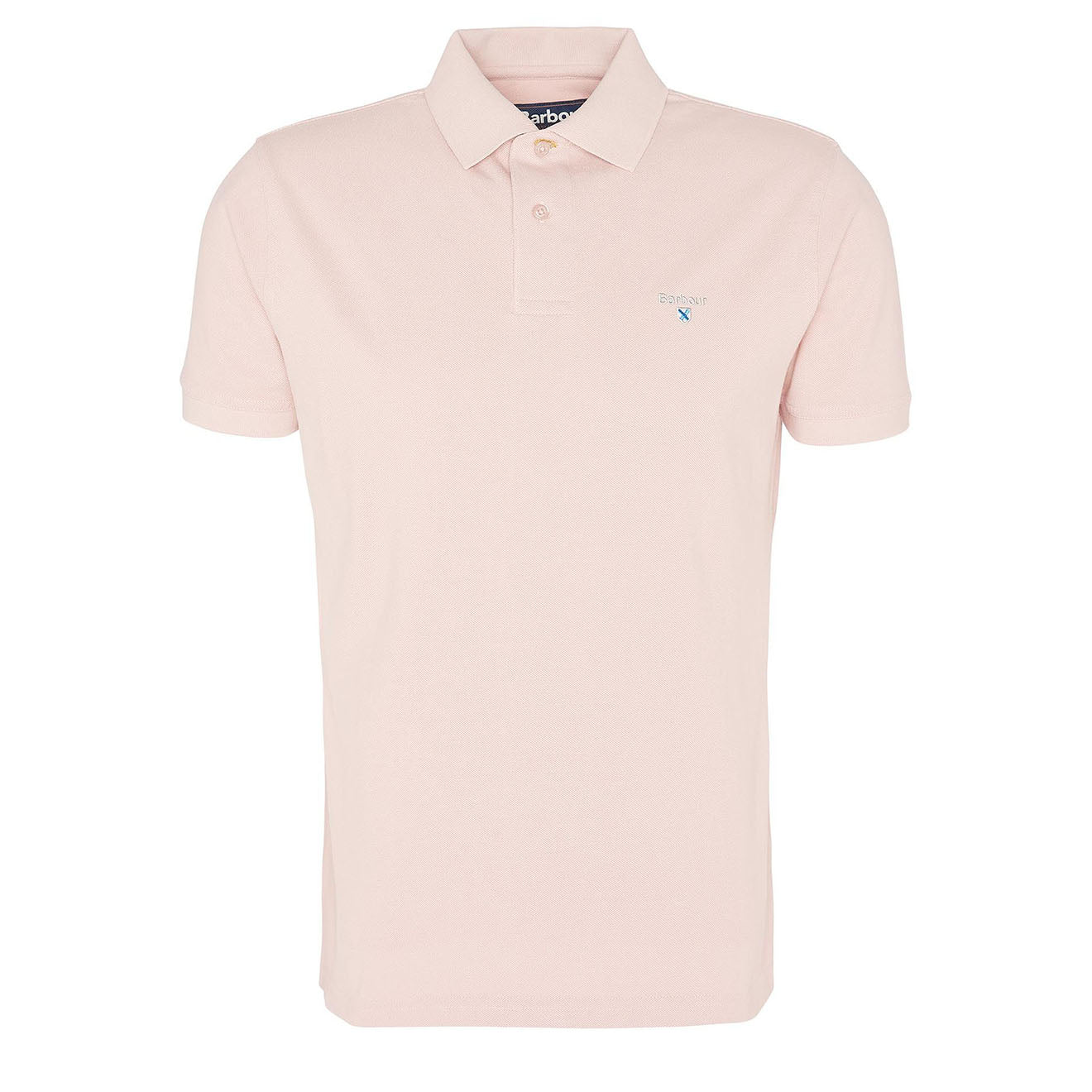 Barbour Sports Polo Shirt Pink Mist - The Sporting Lodge