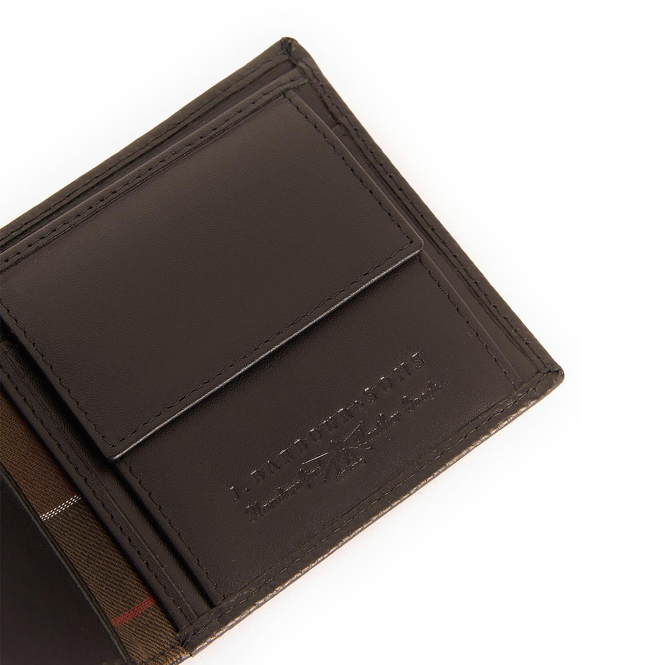 Barbour Debossed Logo Bifold Wallet Classic Black - The Sporting Lodge