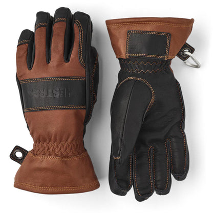 Hestra Fält Guide Glove 5 Finger Brown / Black