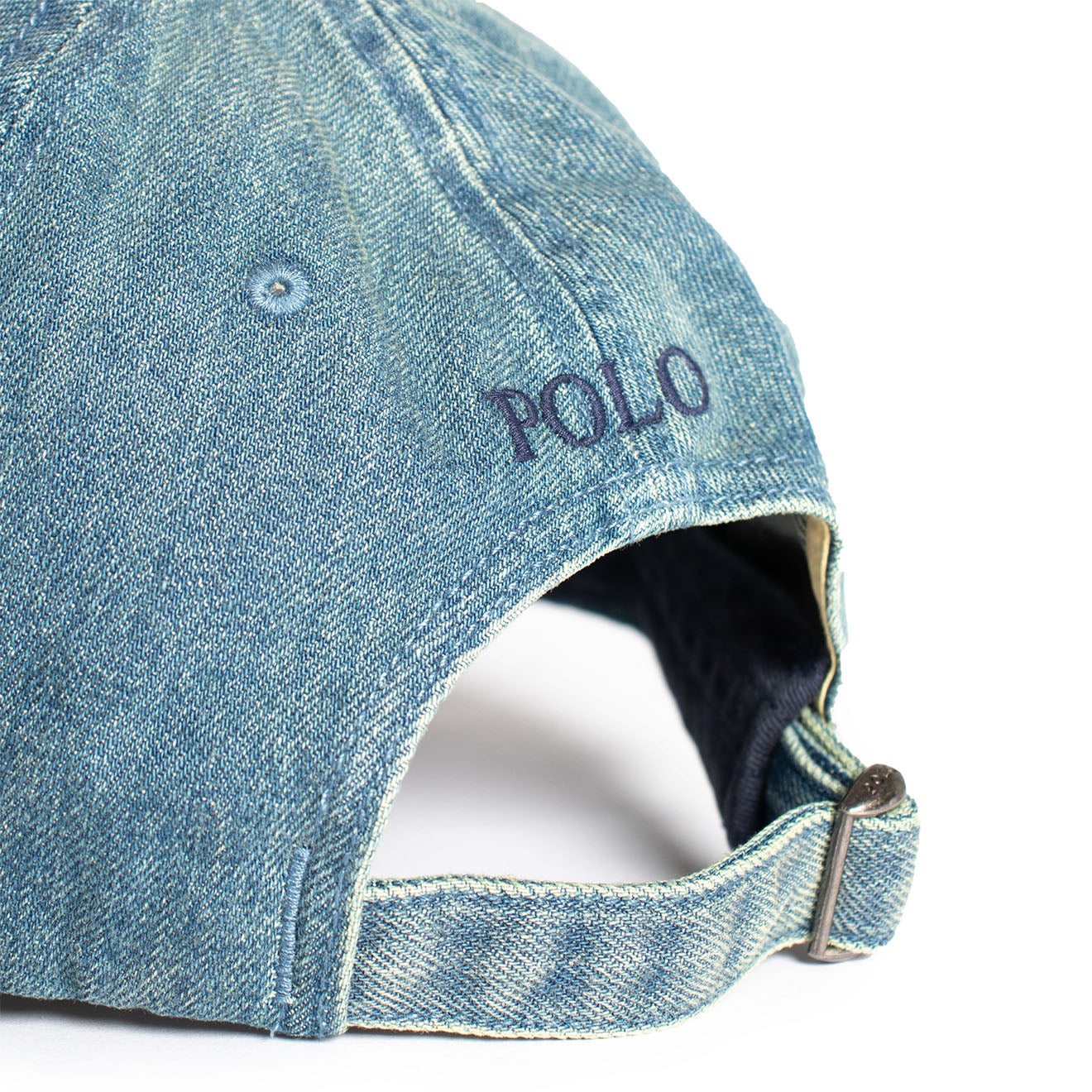 Polo Ralph Lauren Indigo Denim Ball Cap Light Wash Denim - The Sporting Lodge