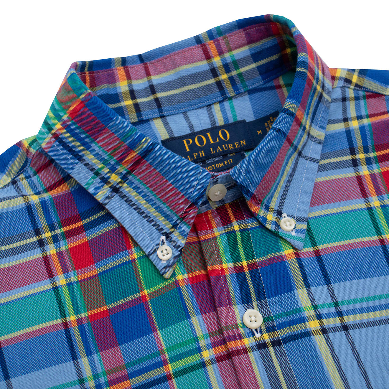 Polo Ralph Lauren Oxford Check Shirt Blue Red Multi The Sporting Lodge