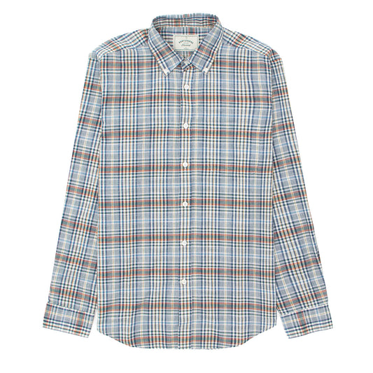 Portuguese Flannel L/S Oxford Button Down Shirt Summer Plaid - The Sporting Lodge