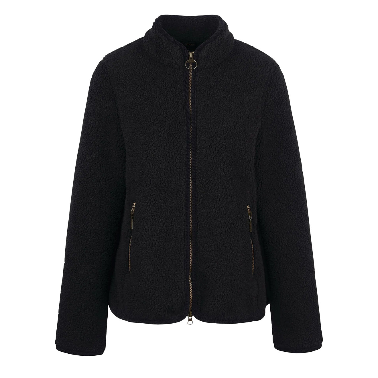 Barbour Womens Lavenham Fleece Classic Black - The Sporting Lodge