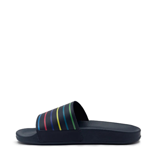 Paul Smith Nyro Pool Slides Navy Stripe