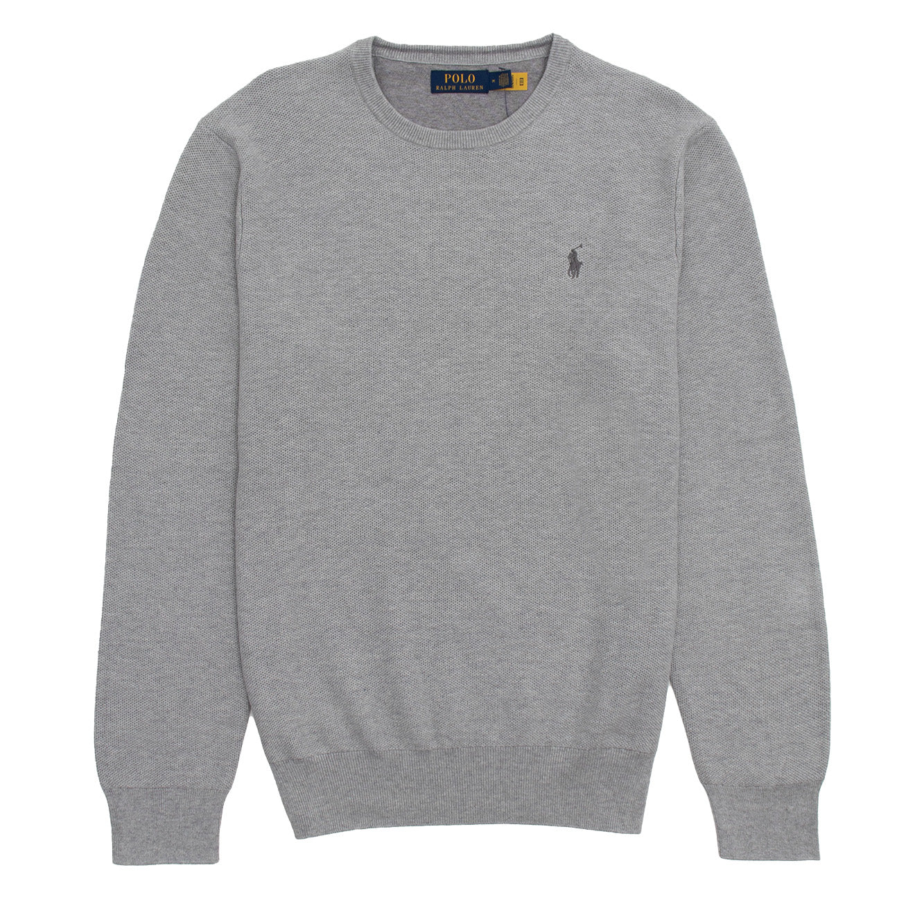 Polo ralph lauren grey sweater hotsell