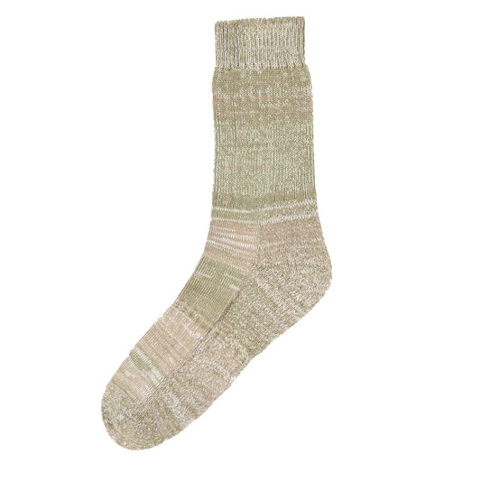 Uskees 4006 Organic Cotton Sock Khaki Mix - The Sporting Lodge