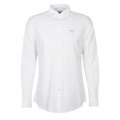 Barbour Oxtown Tailored Fit Shirt White - The Sporting Lodge