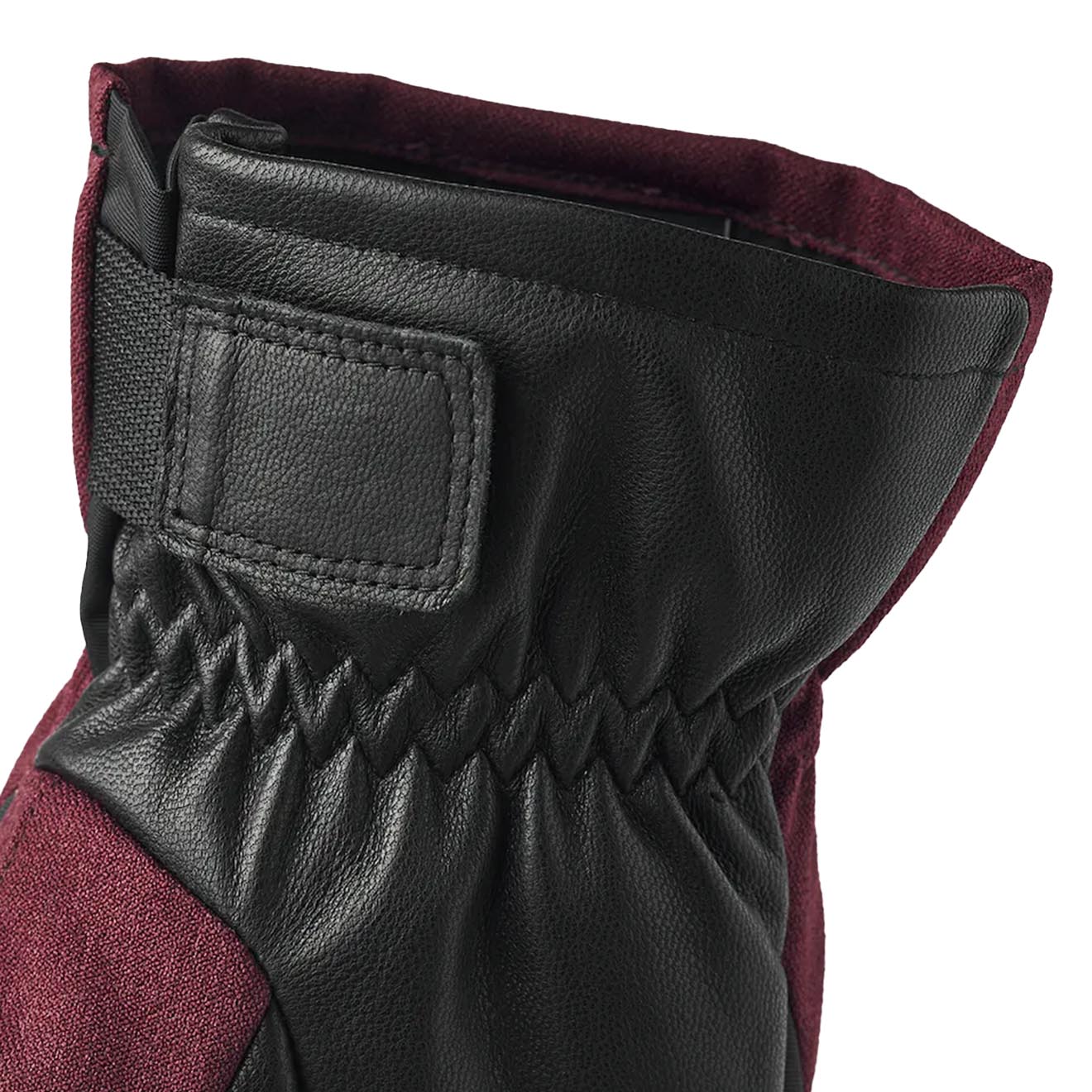 Hestra Power Short 5 Finger Glove Bordeaux