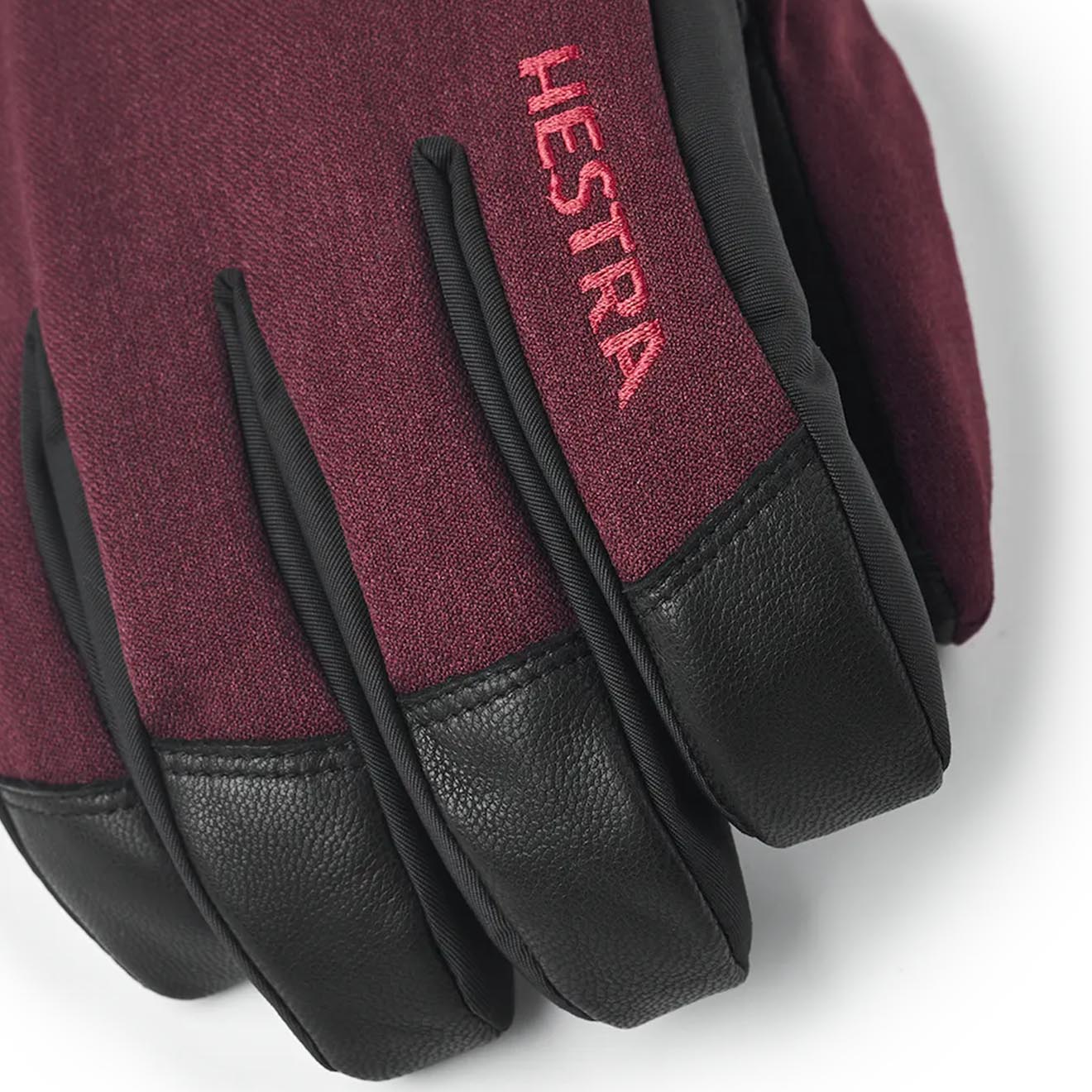 Hestra Power Short 5 Finger Glove Bordeaux