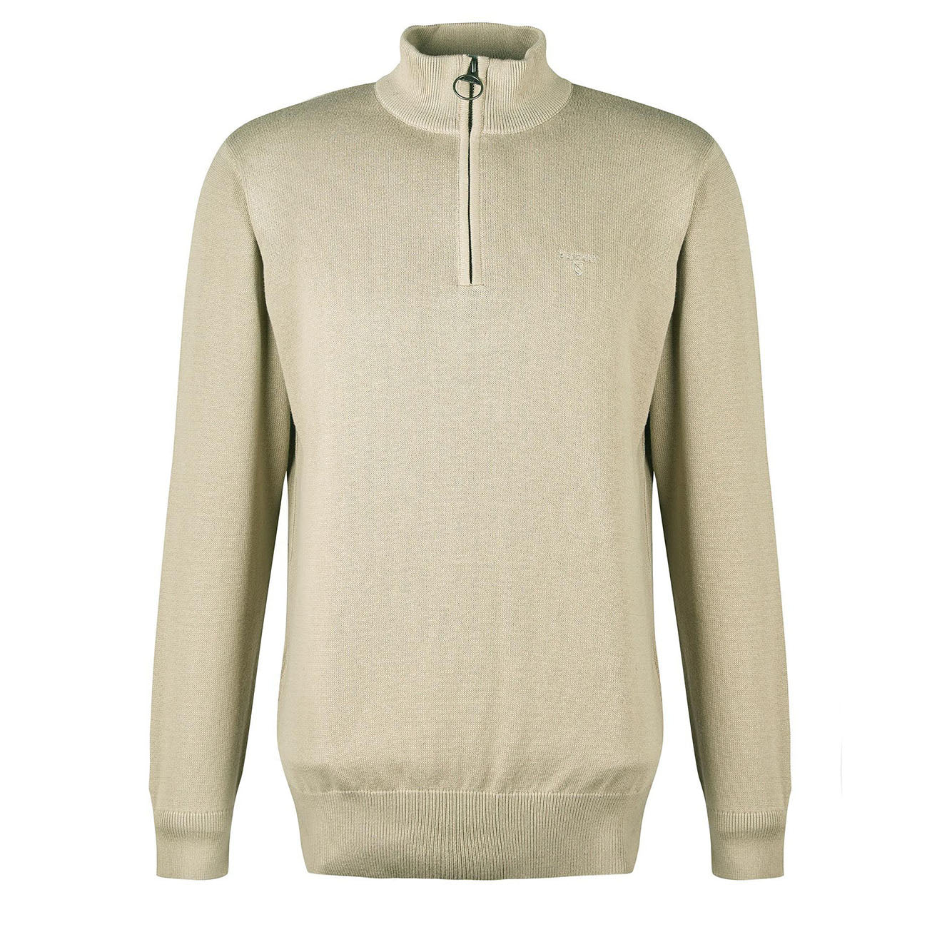 Barbour cotton half zip sweater hotsell