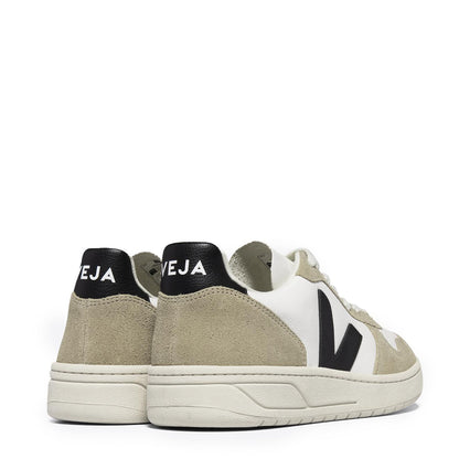 Veja V-10  Extra White Black Sahara Trainer - The Sporting Lodge