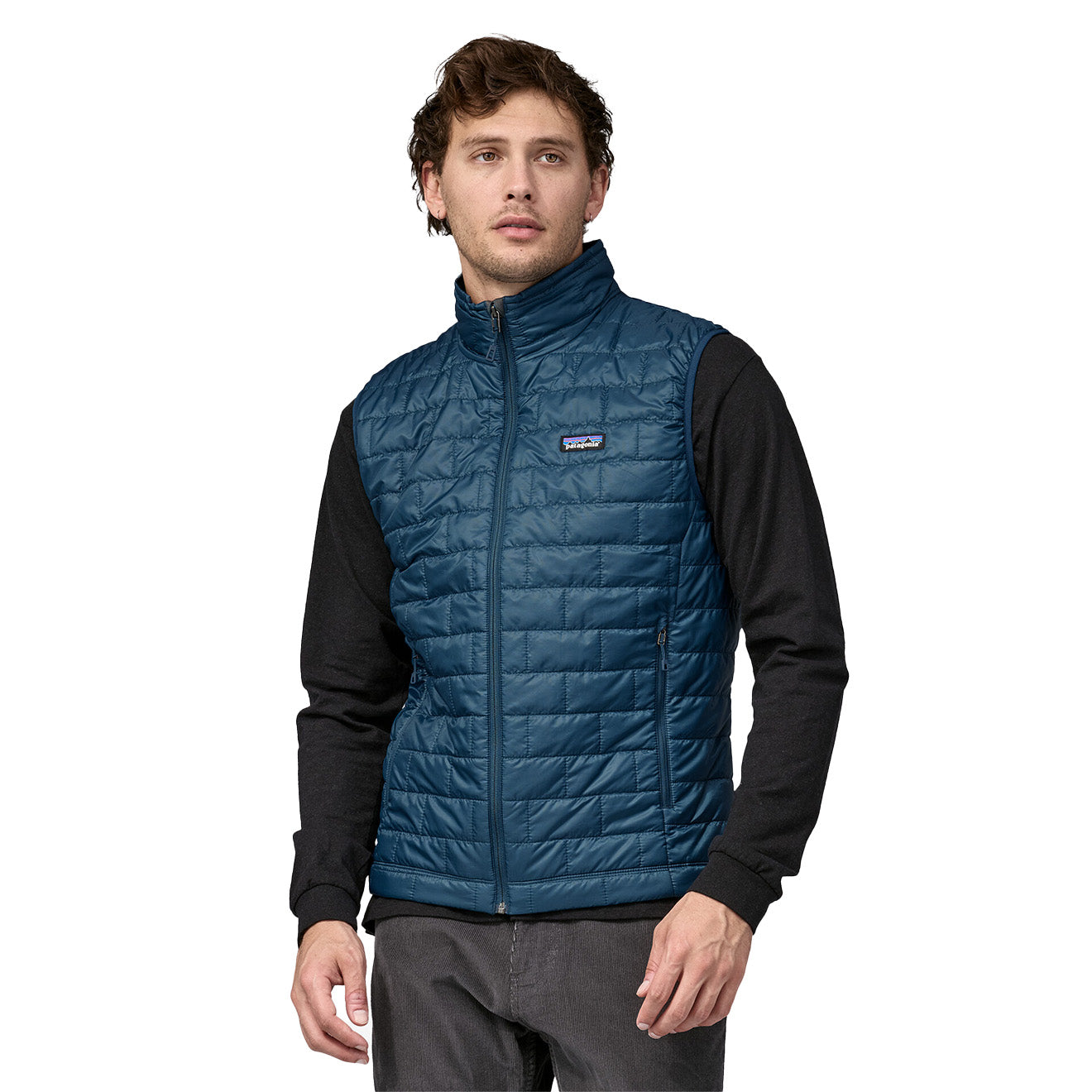 Patagonia Nano Puff Vest Lagom Blue The Sporting Lodge