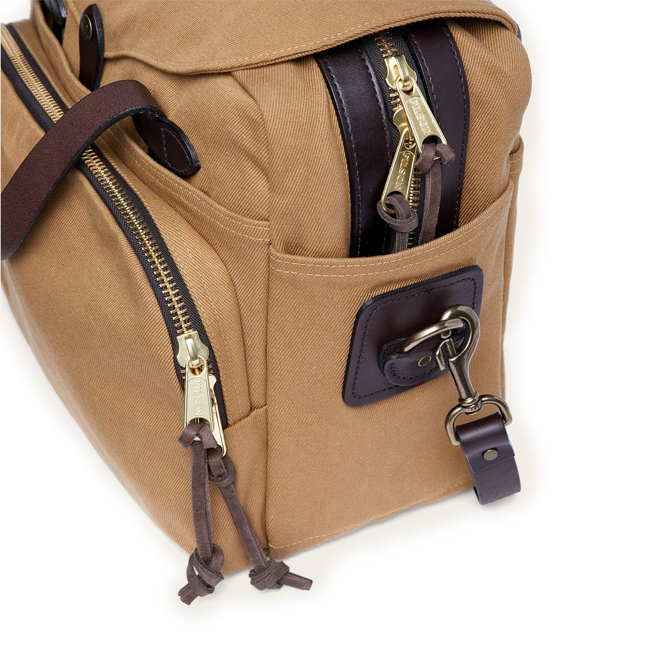 Filson Rugged Twill Padded Computer Bag Tan - The Sporting Lodge