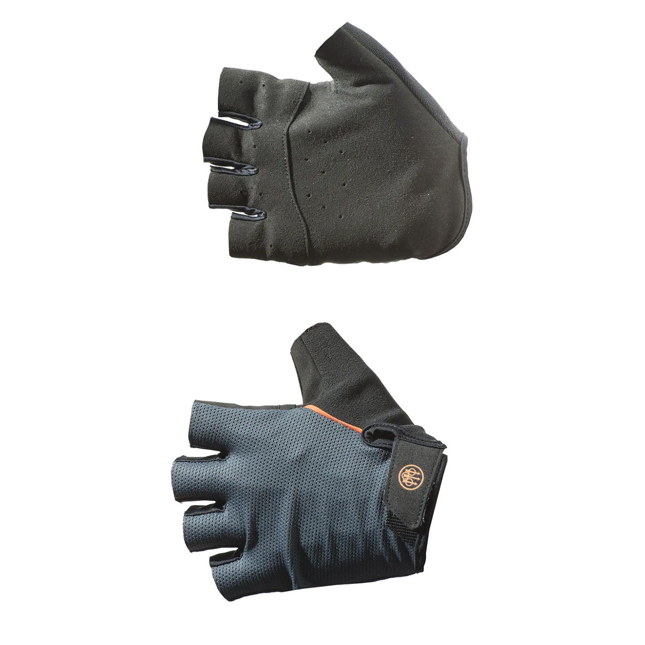 Beretta Fingerless Gloves Black & Gray - The Sporting Lodge