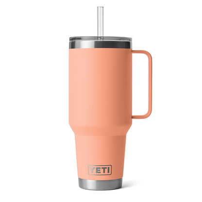 YETI Rambler 42oz Straw Mug Lowcountry Peach