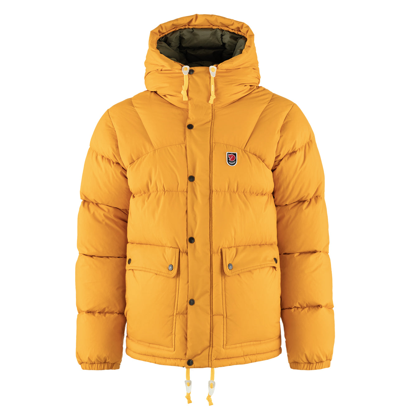 Fjallraven Expedition Down Lite Jacket Mustard Yellow / Green - The Sporting Lodge