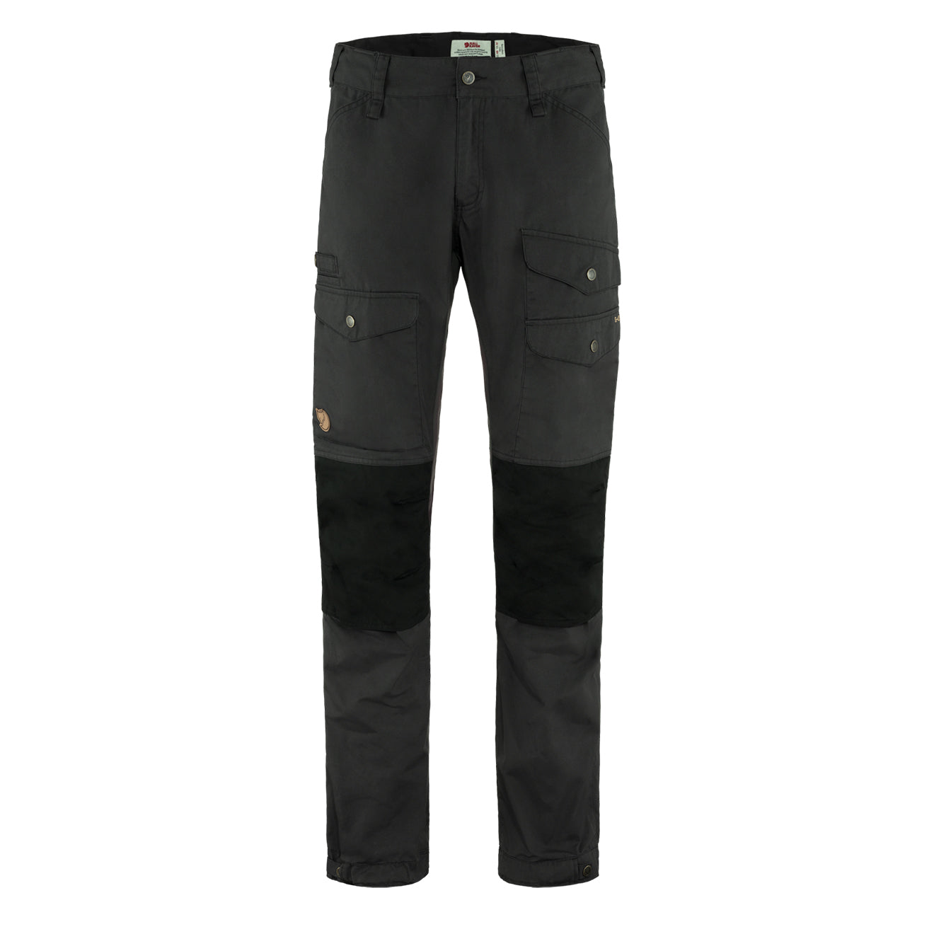 Fjallraven Vidda Pro Ventilated Regular Leg Trouser Dark Grey / Black - The Sporting Lodge