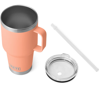 YETI Rambler 35oz Straw Mug Lowcountry Peach - The Sporting Lodge