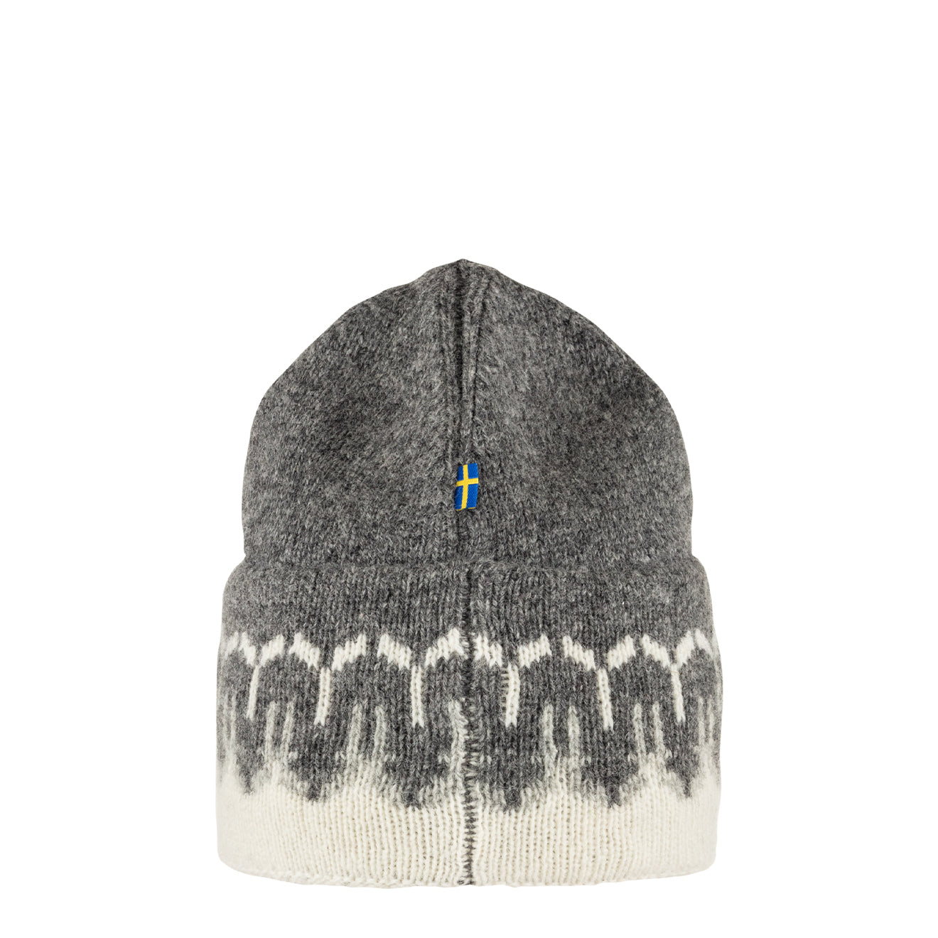 Fjallraven Path Knit Beanie Chalk White / Grey - The Sporting Lodge